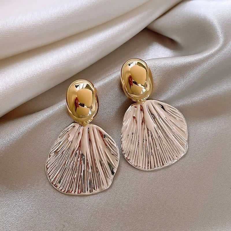 Faux gem tassel drop earrings by Kat&Co.
