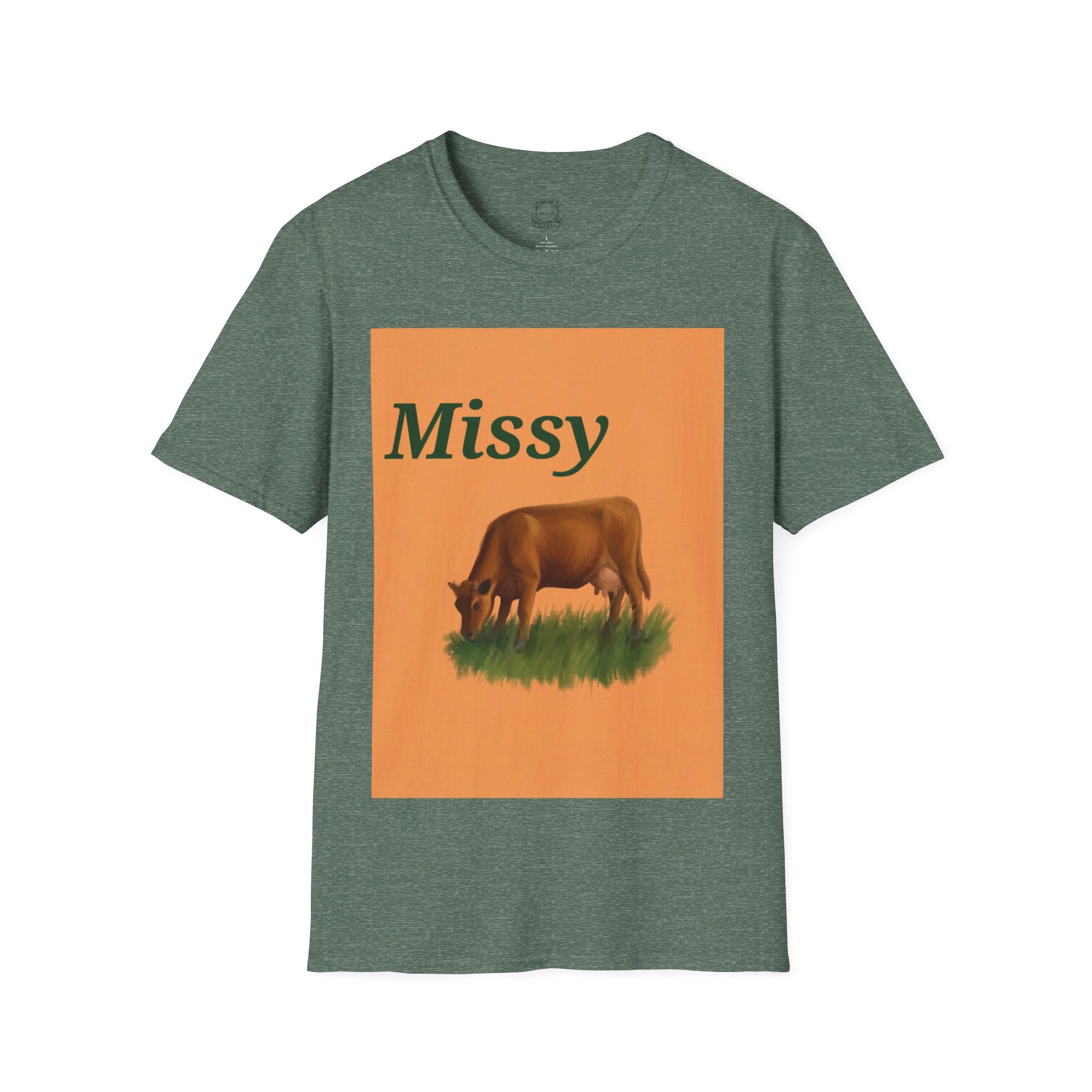 Missy Moo Cow Illustration T-Shirt